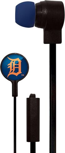 MLB Big Logo Black Cord Earbuds in Saudi Arabia