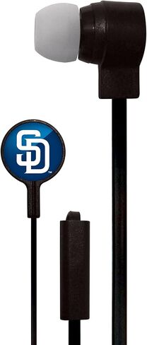 MLB Big Logo Black Cord Earbuds in Saudi Arabia