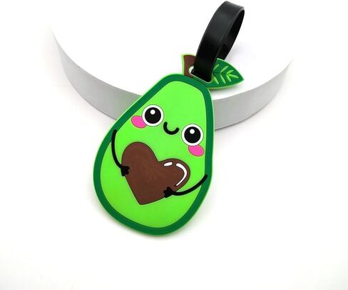 Cute Silicone Banana Luggage Tag Fun Unique Travel Suitcase Bag Identifiers Baggage Tag Personalized Label for Cruise Airport in Saudi Arabia