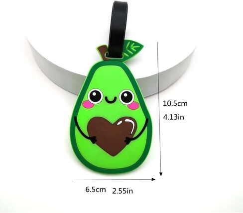 Cute Silicone Banana Luggage Tag Fun Unique Travel Suitcase Bag Identifiers Baggage Tag Personalized Label for Cruise Airport in Saudi Arabia