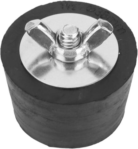 2PCS 1.5in Rubber Pool Winterizing Plugs | Freeze Protection for Skimmers/Returns | Sturdy Rubber Expansion Plugs | Weatherproof in Saudi Arabia