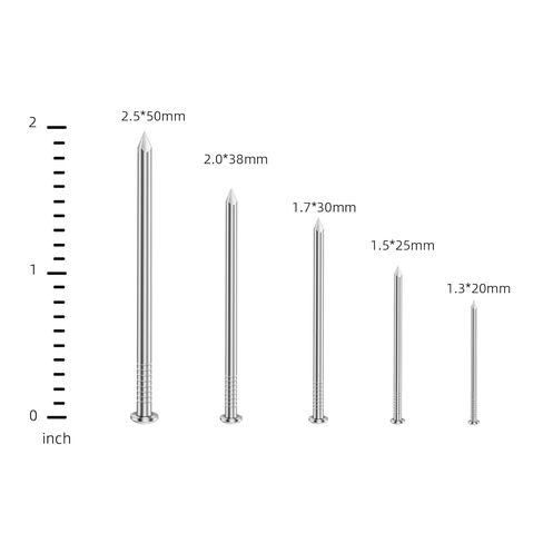 2 Inch Black Hardware nails, round head nail, Small nail, Nail hanging poster, Pictures nail, Wood nail, 200 PCS in Saudi Arabia