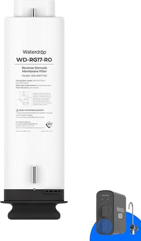 مرشح Waterdrop WD-G5P700-RO ، بديل لـ WD-G5P700 و WD-G5P700A نظام التناضح العكسي ، العمر على مدار 24 شهرًا in Saudi Arabia