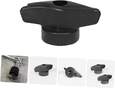 10pcs Cymbal Sleeves and Knobs Plastic Nuts for Drum Kits Easy to Install Drum Accessories Suitable for Electronic and in Kuwait