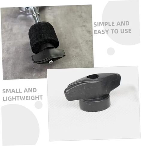 10pcs Cymbal Sleeves and Knobs Plastic Nuts for Drum Kits Easy to Install Drum Accessories Suitable for Electronic and in Kuwait