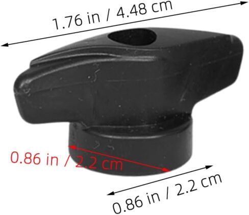 10pcs Cymbal Sleeves and Knobs Plastic Nuts for Drum Kits Easy to Install Drum Accessories Suitable for Electronic and in Kuwait