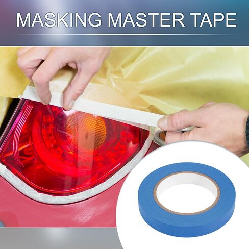 Painters Tape Easy Removal 0.8 Inches x 54.7 Yards Masking Master Tape Black in Saudi Arabia