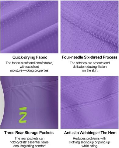 inbike Women's Cycling Jersey ، قمصان الدراجة الكاملة للدراجات القابلة للتنفس قمم ركوب الدراجات التنفس القابلة للتنفس مع 3 جيوب in Kuwait