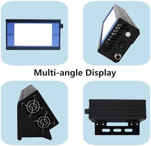 High Luminance Portable Industrial X-Ray Film Viewer, 90000Cd/m² LED Viewer for NDT Radiography & Inspection, Large Screen, Durable & Lightweight Design in Saudi Arabia