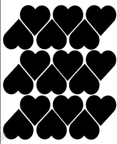 Fever Alert Stickers in Shapes and Hearts (Variety Shapes, 16 Count) in Kuwait