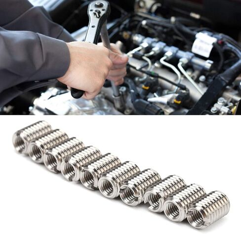إصلاح الإصلاح 7 × 3 × 2 10pcs إصلاح الخيط الجوز الجوز من الفولاذ المقاوم للصدأ التثبيت 0.8 مم m8.25mm 12mm nut m8 in Saudi Arabia