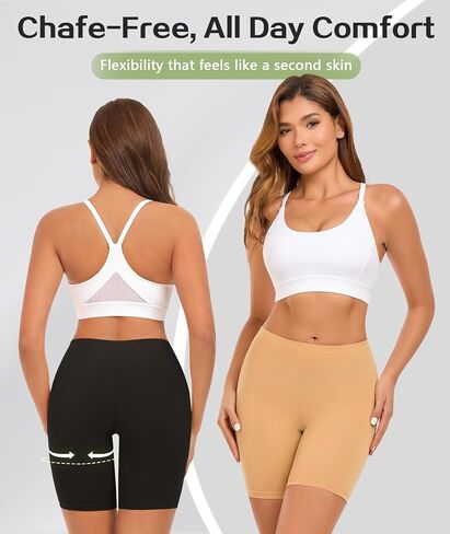 2 Pack Womens Cotton Boyshorts Panties Boxer Shorts Anti Chafing Underwear Soft Breathable Shorts for Women in Saudi Arabia
