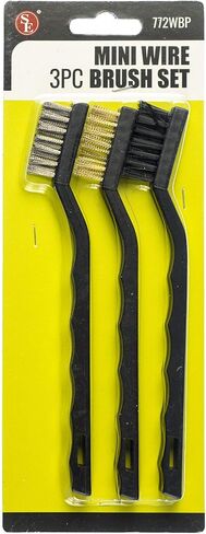 SE Mini Wire Brush Set (3 PC.) - 772WBP in Saudi Arabia