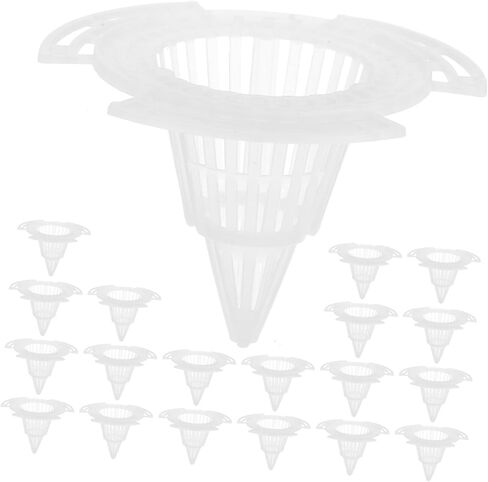 Heallily 20pcs planter Hole Mesh Pads Netting Dripting Netting for Flowerpots خفيفة الوزن منع فقدان التربة وتحسين تدفق الهواء للبستنة الداخلية والخارجية in Saudi Arabia