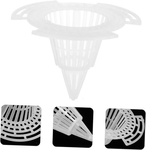 Heallily 20pcs planter Hole Mesh Pads Netting Dripting Netting for Flowerpots خفيفة الوزن منع فقدان التربة وتحسين تدفق الهواء للبستنة الداخلية والخارجية in Saudi Arabia