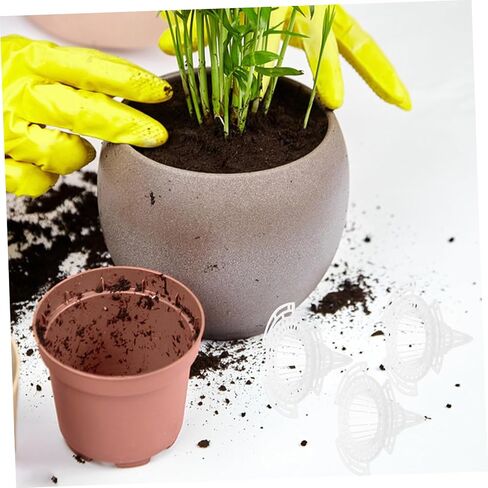 Heallily 20pcs planter Hole Mesh Pads Netting Dripting Netting for Flowerpots خفيفة الوزن منع فقدان التربة وتحسين تدفق الهواء للبستنة الداخلية والخارجية in Saudi Arabia