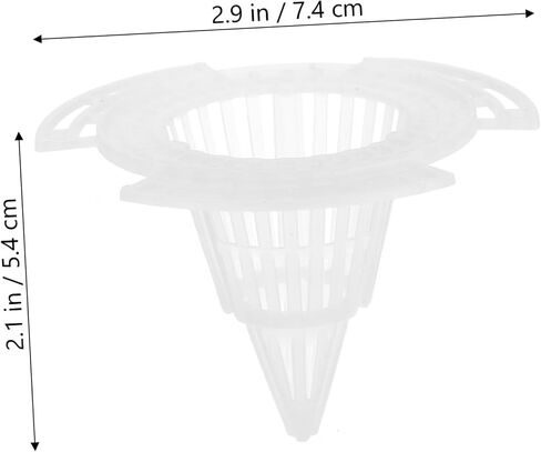 Heallily 20pcs planter Hole Mesh Pads Netting Dripting Netting for Flowerpots خفيفة الوزن منع فقدان التربة وتحسين تدفق الهواء للبستنة الداخلية والخارجية in Saudi Arabia