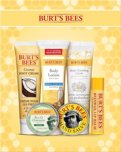 Burt's Bees Gifts الأفكار والنصائح وأصابع القدم ، و 6 منتجات بحجم السفر - مرطبة الرمان مرطبة الشفاه ، و 2 in Kuwait