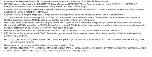 Honeywell R7849A1023 ALTRAVIOLet Flame Amplifier. 2/3 ثانية FFRT. المقابس في وحدات ترحيل سلسلة R7800 in Saudi Arabia