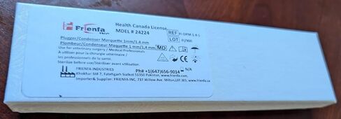 Plugger/Contenser ، Marquette ، مقبض مستدير أداة ملء الأسنان ، 1 مم/1.4 مم ، 0/1 ، سلس 1/PK ، 725 in Kuwait