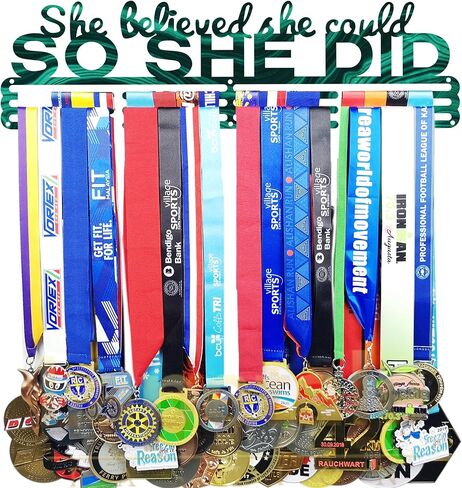 لقد اعتقدت أنها تستطيع ذلك حتى فعلت شماعات الحائط ذات الميداليات ، وشاشة ميدالية ماراثون ، وعرض الميدالية الجري ، وحامل الميداليات للجدار ، وهدايا شماعات الميدالية الرياضية in Kuwait