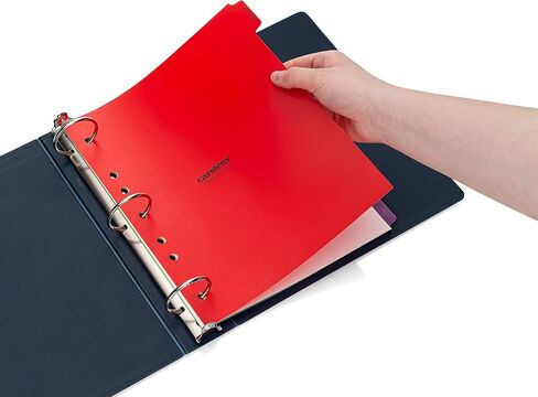 Heavy Duty Plastic Same Day Surgery Divider Set, 6-Tabs, 1621-SS-06, for Side-Opening 3-Ring and 5-Ring Binders, Multicolored, Case of 25 Sets in Saudi Arabia