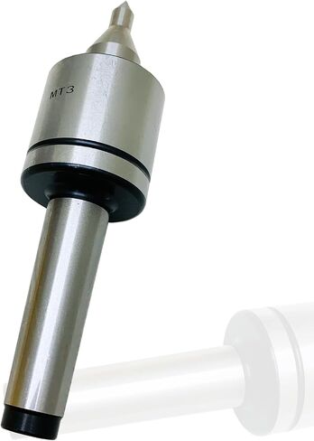 MT3 Live Center Medium Duty Long Nose 60° Triple Bearing Accuracy 0.000197" Morse Taper 3MT Lathe CNC Tool for Lathe Tailstock Machine (MT3) in Saudi Arabia