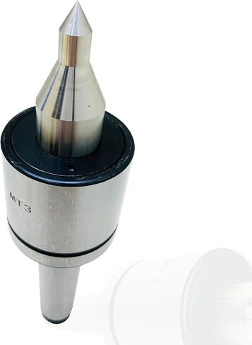 MT3 Live Center Medium Duty Long Nose 60° Triple Bearing Accuracy 0.000197" Morse Taper 3MT Lathe CNC Tool for Lathe Tailstock Machine (MT3) in Saudi Arabia