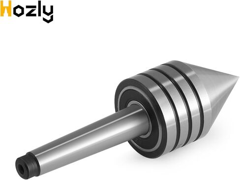 MT1 Heavy Duty Live Tailstock Center - Precision Hardened Morse Taper #1 Lathe Tailstock Center for Metal Wood Turning, Milling, Drilling - CNC Compatible in Saudi Arabia