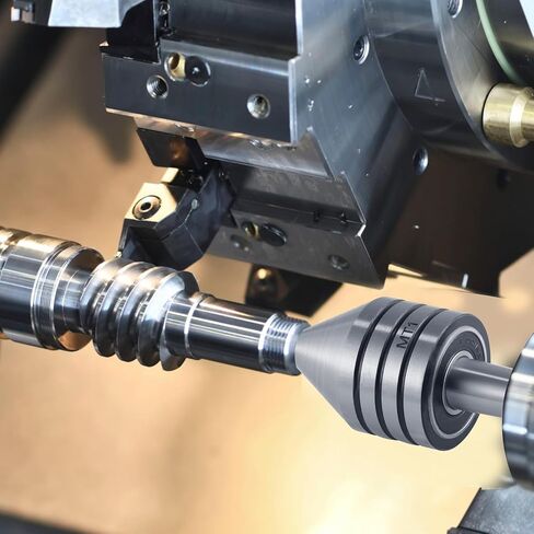 MT1 Heavy Duty Live Tailstock Center - Precision Hardened Morse Taper #1 Lathe Tailstock Center for Metal Wood Turning, Milling, Drilling - CNC Compatible in Saudi Arabia