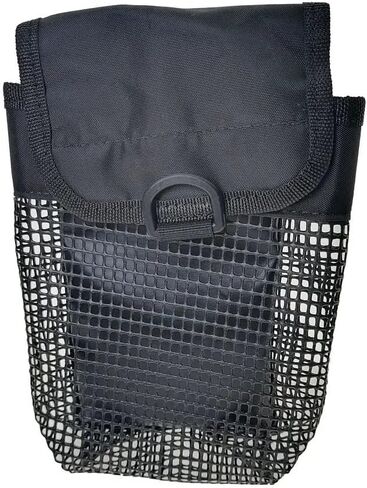 Scuba Diving Reel Bolt Snap & SMB Safety Marker Buoy Mesh Gear Bag Equipment Holder Carry Pouch in Kuwait
