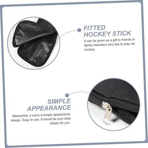 Mipcase Hockey Stick Bag Hockey Tape Sticks Storage Bag Hockey Puck Bag Holder Hockey Net Stick Season Hockey in Saudi Arabia