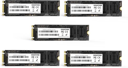 Gigastone M.2 SSD 500GB PCIe 3.0 NVMe SSD Internal Gaming Solid State Hard Drive Turbo Speed Heatsink Cooling Heat Dissipation PC Laptop Storage for Gamers Video Editing Creators up to 2,100MB/s in Saudi Arabia