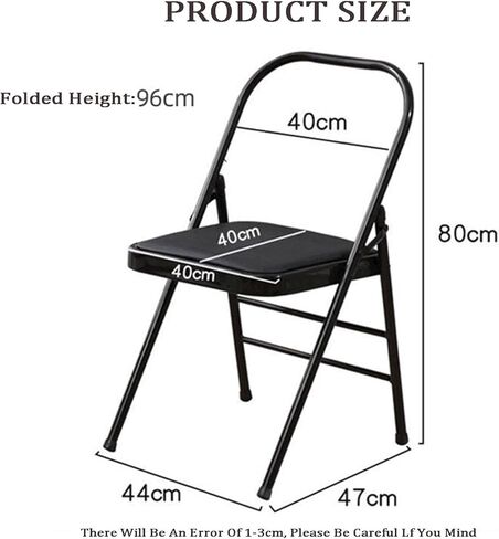 Yoga Chair，Thickened Folding Pilates Inverted,Rounded Corners,for Indoor and Outdoor Studios(Color2) in Kuwait