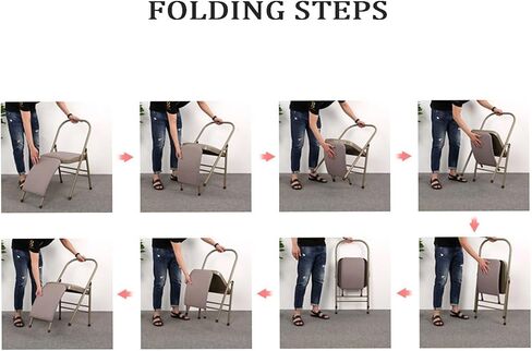 Yoga Chair，Thickened Folding Pilates Inverted,Rounded Corners,for Indoor and Outdoor Studios(Color2) in Kuwait