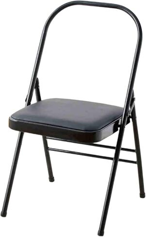 Yoga Chair，Thickened Folding Pilates Inverted,Rounded Corners,for Indoor and Outdoor Studios(Color2) in Kuwait