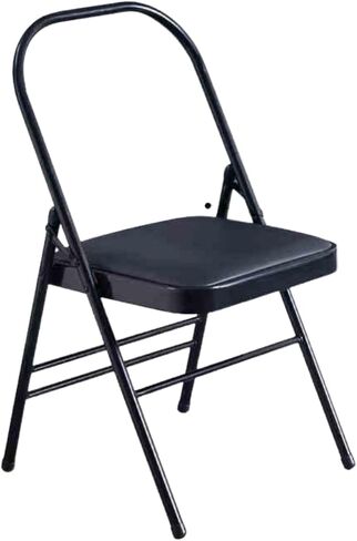 Yoga Chair,Three-Beam Thickened Yoga Chair,Metal Frame Bears 400 Lbs,for Home Office Dining Indoor Outdoor in Saudi Arabia