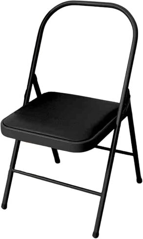 كرسي اليوغا ، بيلاتيس يساعد صالة الألعاب الرياضية في المنزل ، للاستوديو الداخلي والخارجي (أسود) in Kuwait