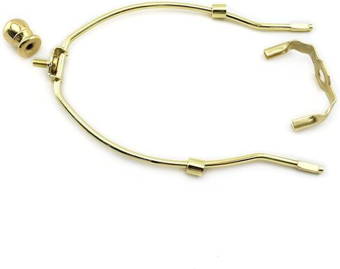 مصباح الظل Harp حامل مجرب مع مقبض الكرة النهائي وقاعدة السرج ، ارتفاع 5 بوصة عرض 2.98 بوصة [2Set Gold] in Saudi Arabia
