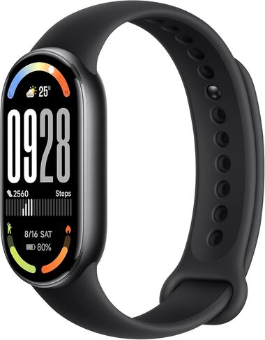 Xiaomi Mi Smart Band 10 (2025) Global Version - 1.72" AMOLED Display | 21 Days Battery Life | Touchscreen, Multi-Sport Tracker, Activity Tracker, Heart Rate Monitor | BT5.4 - (Midnight Black) in Saudi Arabia