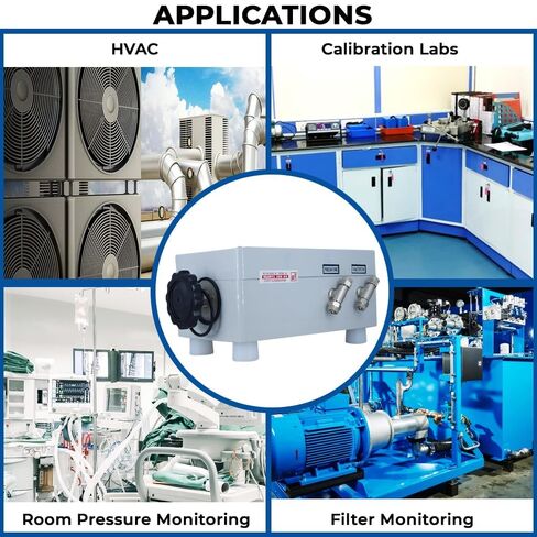 جهاز معايرة الأدوات - مضخة ثابتة للضغط المنخفض لمختبر الضغط التفاضلي لقياس ماغنهي مع موصلات أقل للاستخدام في مختبر HVAC ؛ النموذج: IK-HPP-01 (مضخة ثابتة فقط) in Kuwait