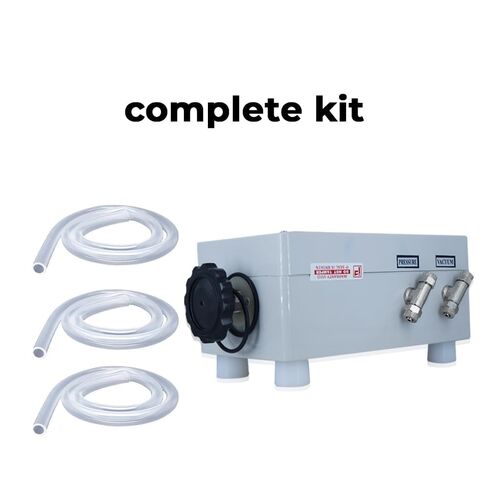 Portable Handheld Pressure Calibrator – Static Pump Differential Pressure Tester with Magnehelic Gauge Support, Fine Coarse Adjustment for Calibration Tool; Model: IK-HPP-01 (Static Pump only) in Kuwait