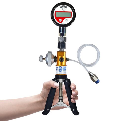 Hand Pump Calibrator with Pressure and Vacuum Gauge (Range: -1 to 25 Bar) for Calibration Labs, Field Calibration Model: AI-DPI-2200 in Kuwait