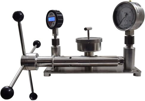 Bench Top Pressure and Vacuum Calibrator (Range: 0-200 kg/cm²) for Calibration Laboratories, Pharmaceuticals, Petrochemicals Model: AI-PCAL1 in Saudi Arabia