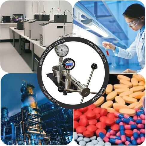 Bench Top Pressure and Vacuum Calibrator (Range: 0-200 kg/cm²) for Calibration Laboratories, Pharmaceuticals, Petrochemicals Model: AI-PCAL1 in Saudi Arabia
