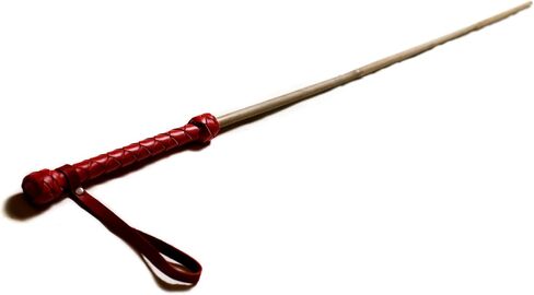 Bamboo Handcrafted Riding Crop Stick - 29.5" Riding Accessory with Genuine Leather Handle - Premium and Gentle Crops for Horses in Kuwait
