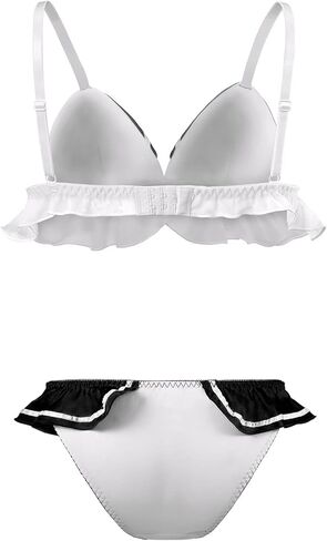 Littleforbig نساء مثير بلا أكمام Bikini Bra Braines Bikini مجموعة وردية in Kuwait