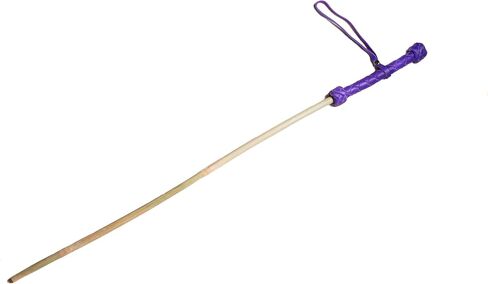 Bamboo Handcrafted Riding Crop Stick - 29.5" Riding Accessory with Genuine Leather Handle - Premium and Gentle Crops for Horses in Kuwait