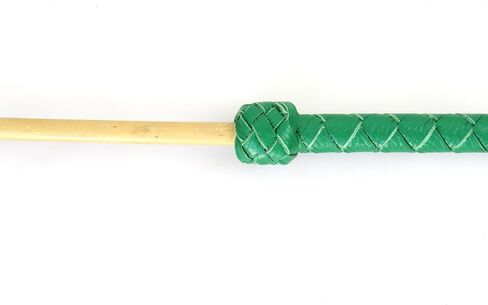 Bamboo Handcrafted Riding Crop Stick - 29.5" Riding Accessory with Genuine Leather Handle - Premium and Gentle Crops for Horses in Kuwait