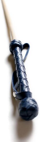 Bamboo Handcrafted Riding Crop Stick - 29.5" Riding Accessory with Genuine Leather Handle - Premium and Gentle Crops for Horses in Kuwait